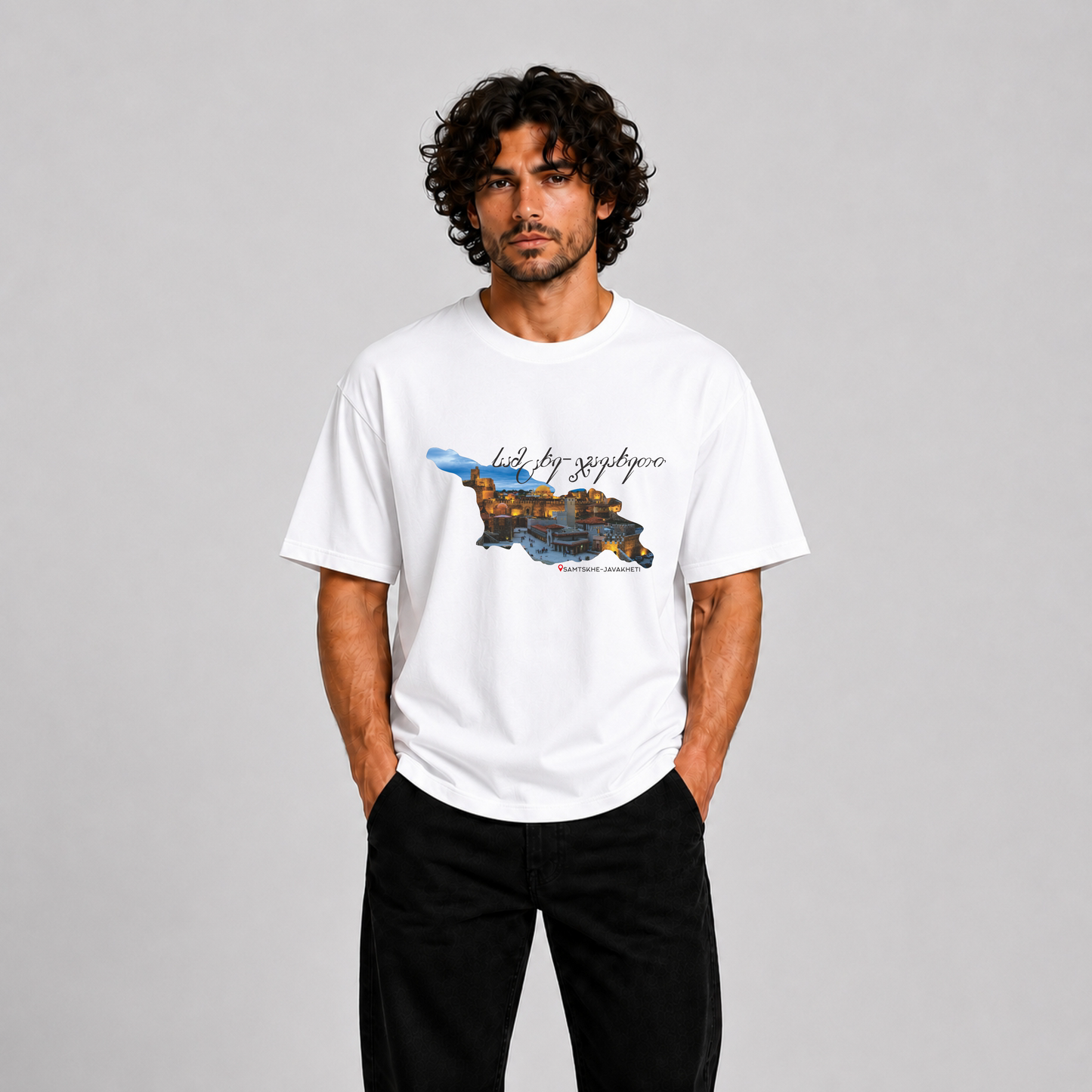 Samtskhe-Javakheti Georgia Premium Graphic T-Shirt – Heritage Collection