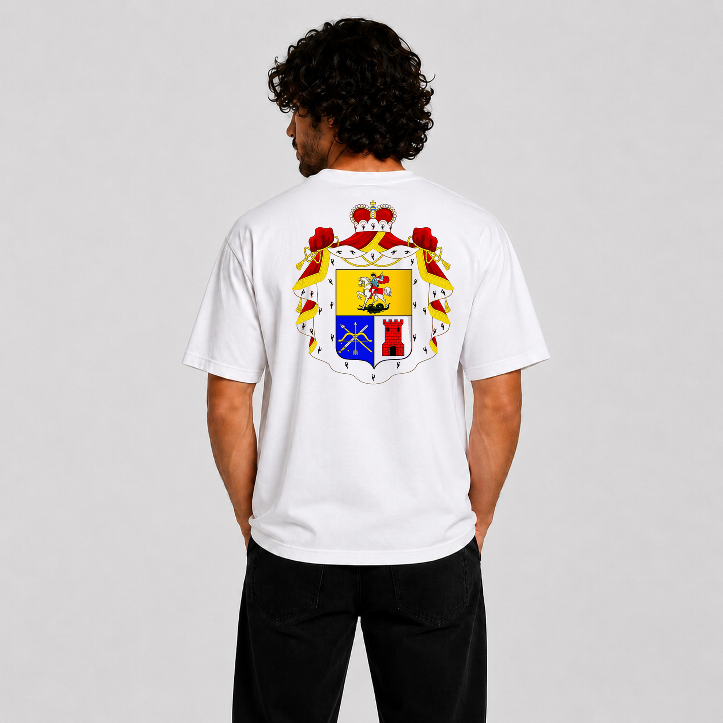 Japaridze Family Crest T-Shirt | Georgian Noble Coat of Arms | Premium Heritage Shirt
