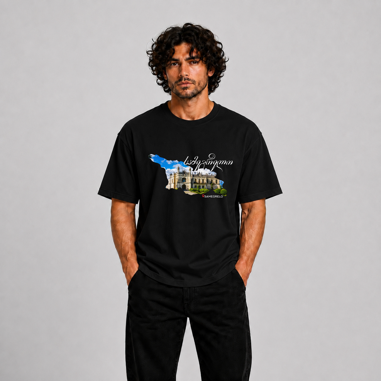 Samegrelo Georgia Premium Graphic T-Shirt – Heritage Collection