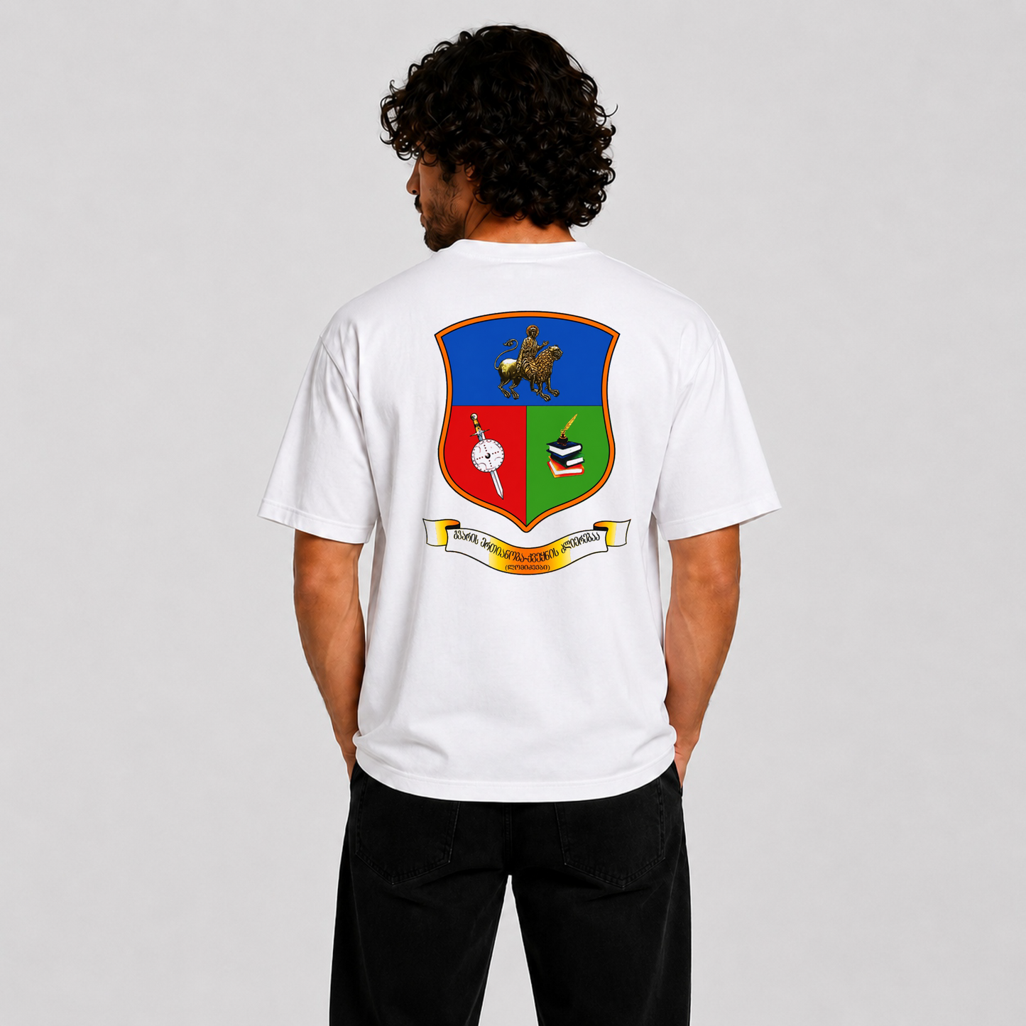 Lomidze Family Crest T-Shirt | Georgian Family Coat of Arms | Premium Heritage Shirt