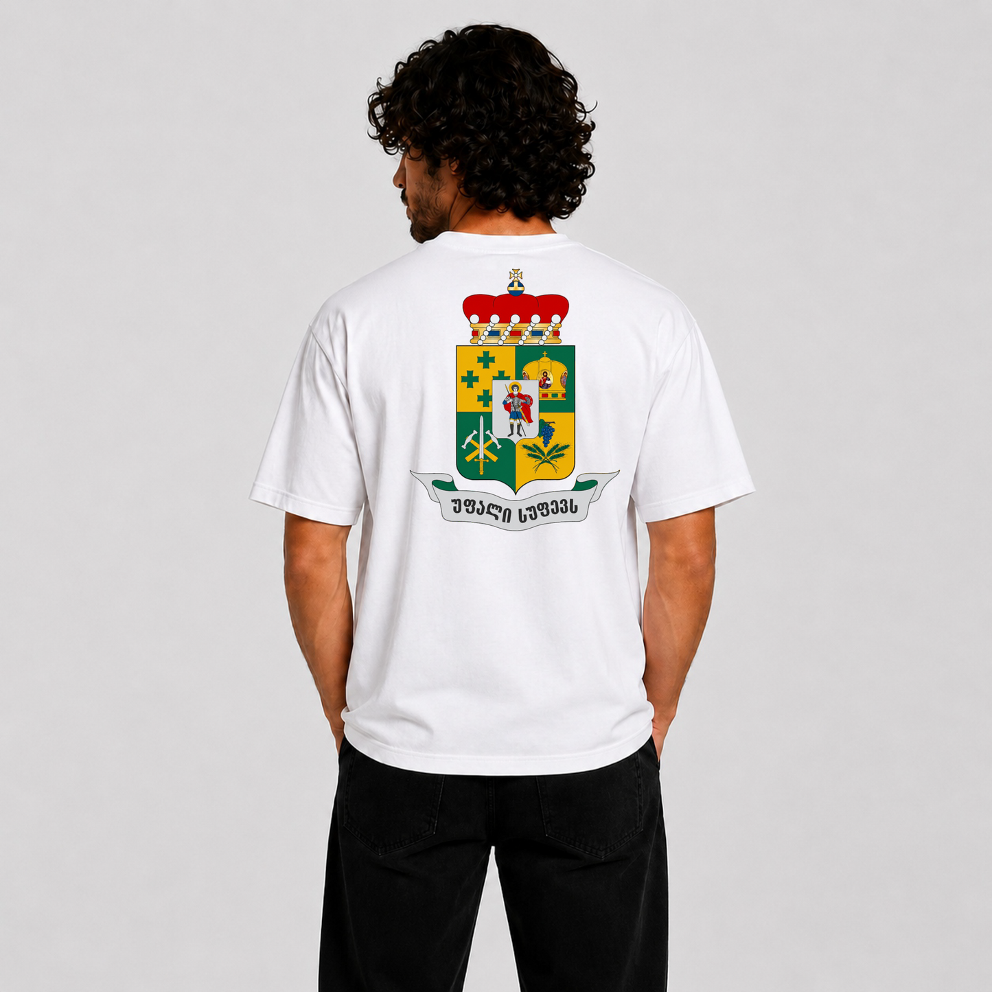 Giorgadze Family Crest T-Shirt | Georgian Family Coat of Arms | Premium Heritage Shirt