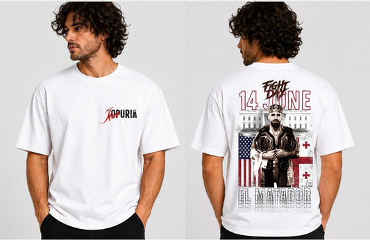 Ilia Topuria "El Matador" T-Shirt – Fight Night Edition