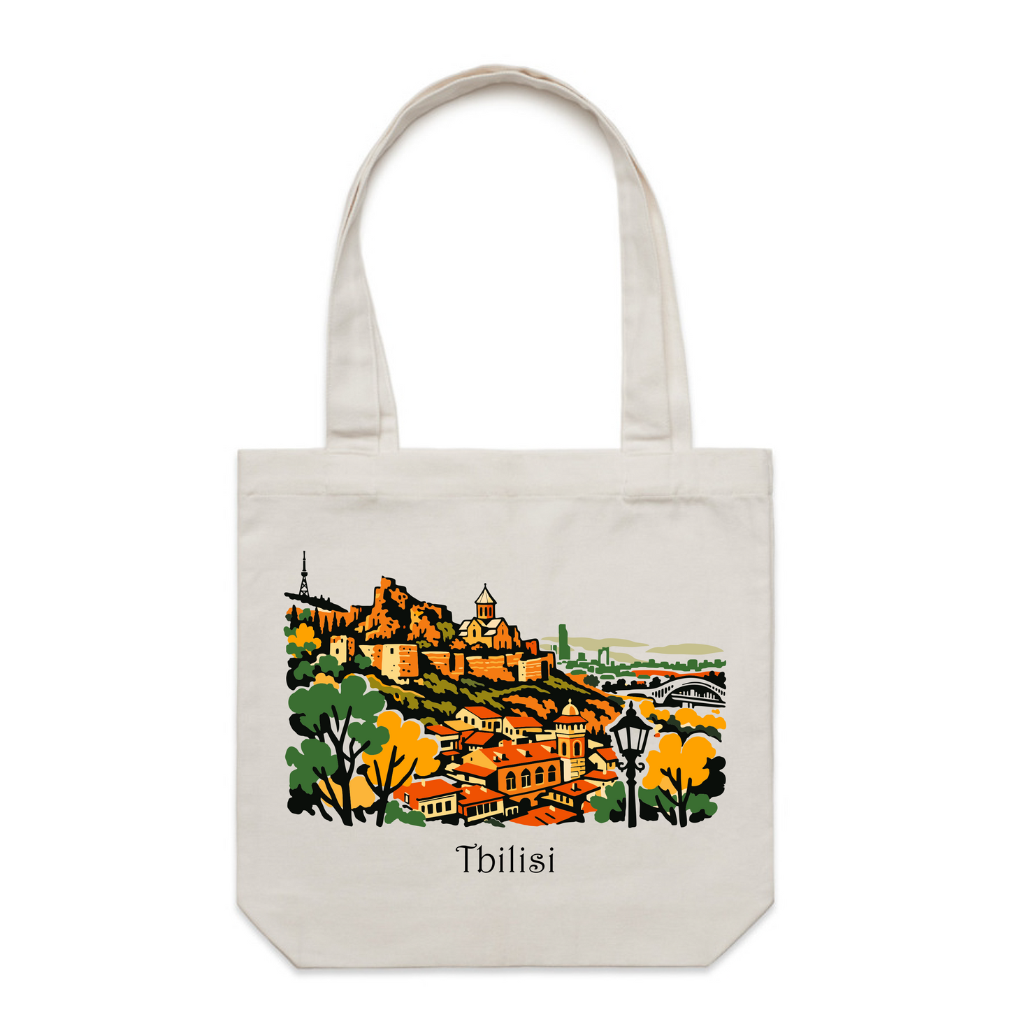 Carrie Tote Bag Old Tbilisi