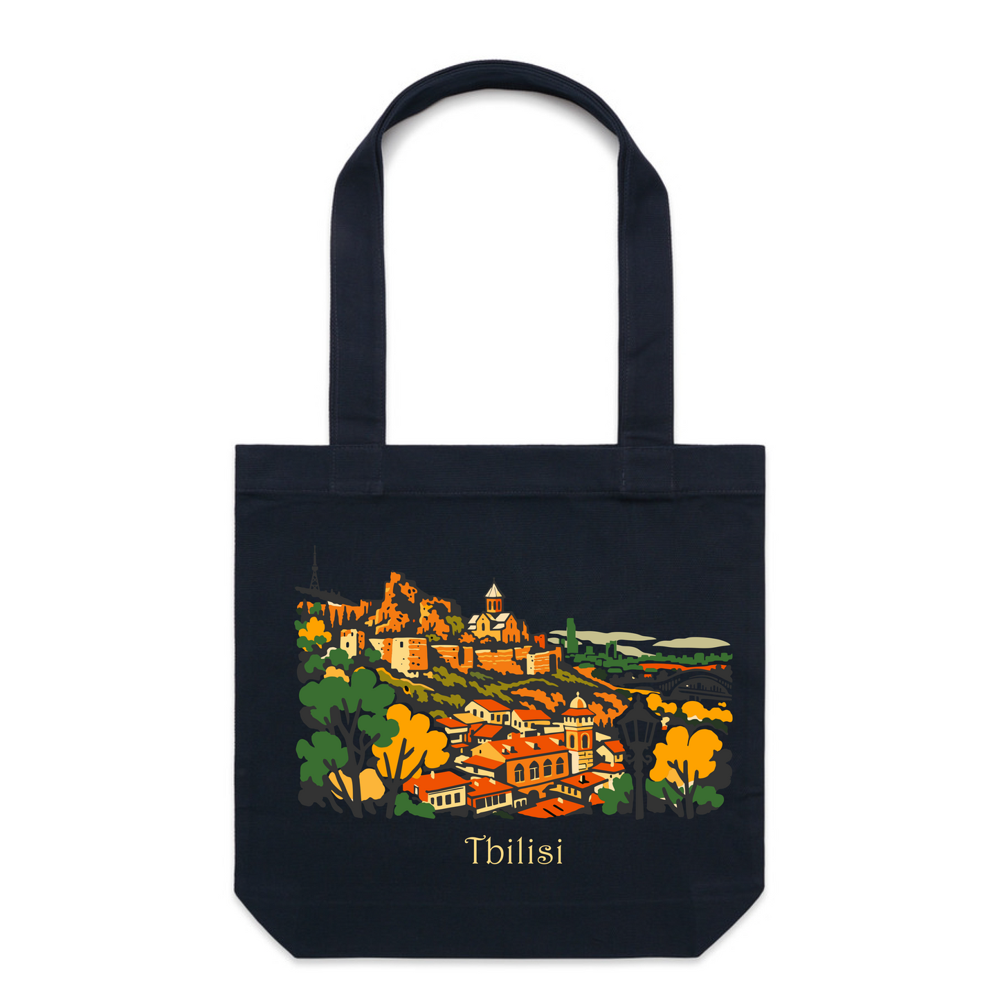 Carrie Tote Bag Old Tbilisi