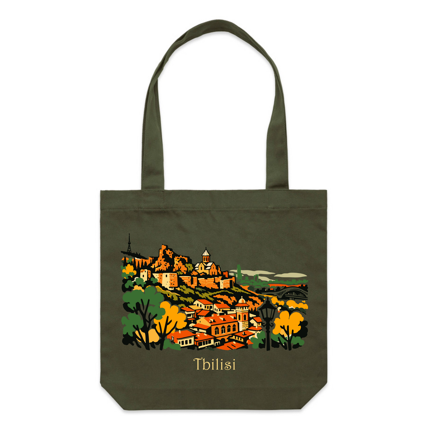 Carrie Tote Bag Old Tbilisi