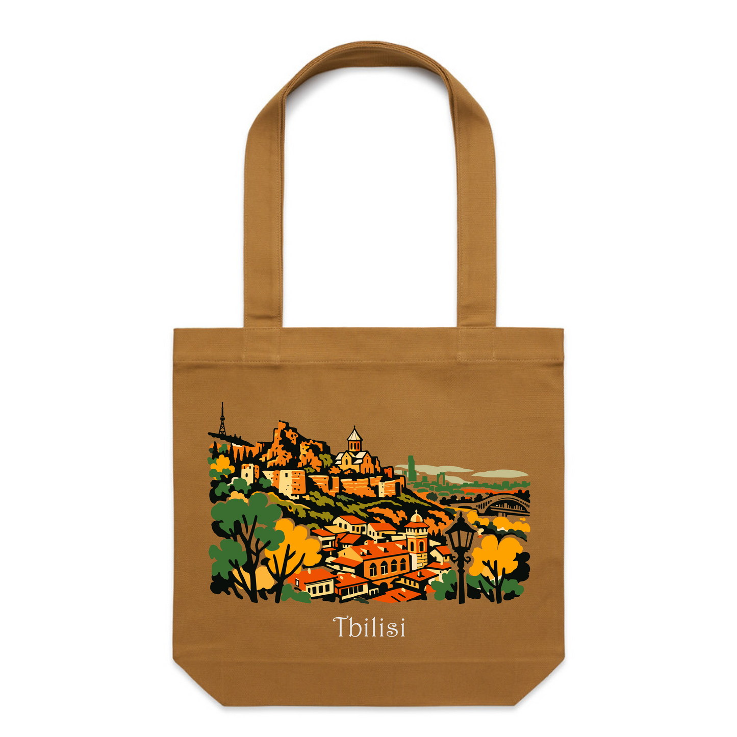 Carrie Tote Bag Old Tbilisi