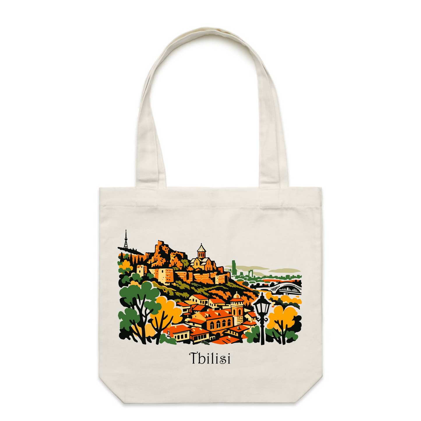 Carrie Tote Bag Old Tbilisi