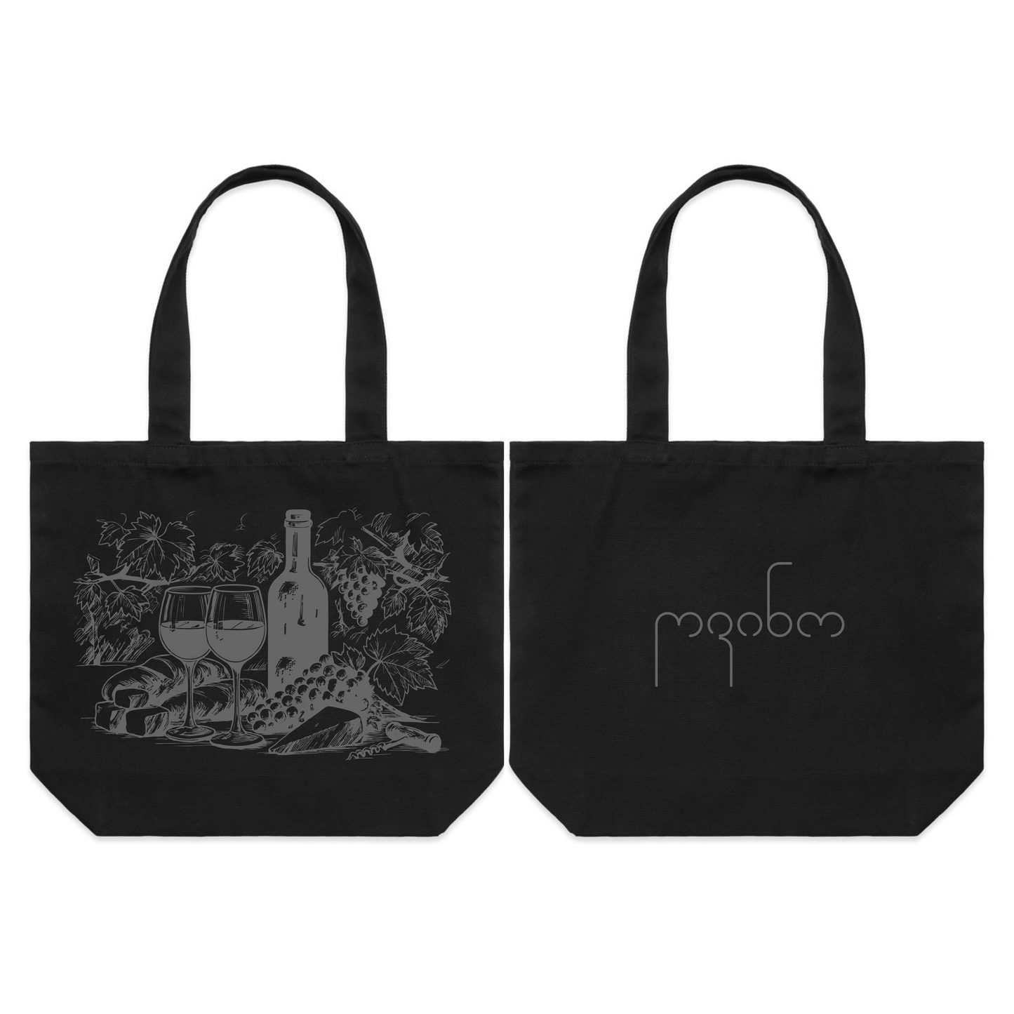 Shoulder Tote wine