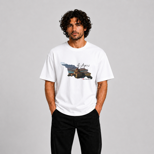 Mtskheta Georgia Premium Graphic T-Shirt – Heritage Landmark Edition