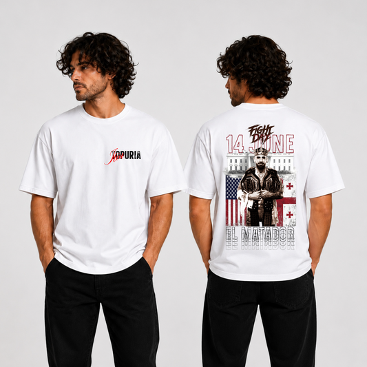 Ilia Topuria "El Matador"  T-Shirt – Fight Night Edition