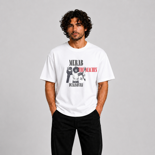 Merab Dvalishvili "The Machine" Premium Graphic T-Shirt | MMA Inspired Tee