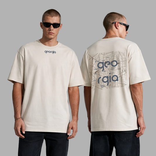 Georgia Map Graphic T-Shirt Classic– Premium Unisex Travel & Heritage Tee