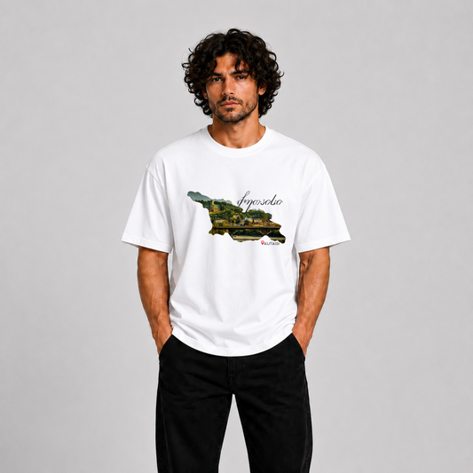 Kutaisi Georgia Premium Graphic T-Shirt – Cityscape Collection