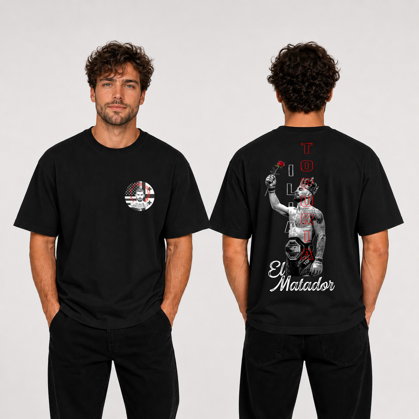 Ilia Topuria "El Matador Legacy" T-Shirt Block