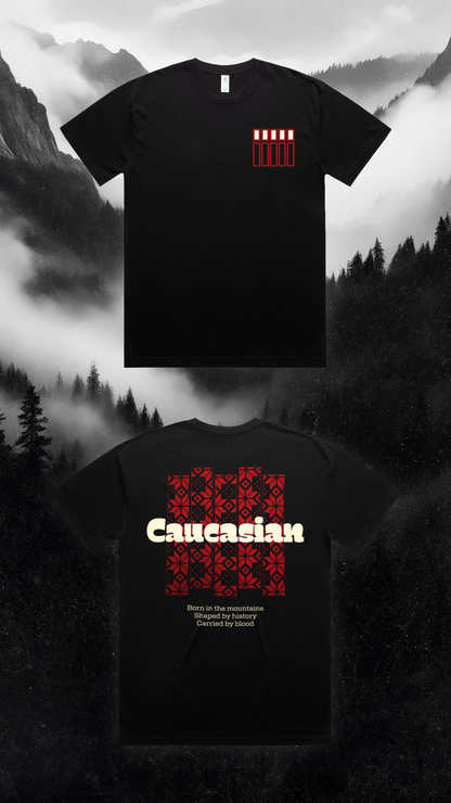 Caucasian Heritage T-Shirt Classic – Mountain Spirit Streetwear Tee