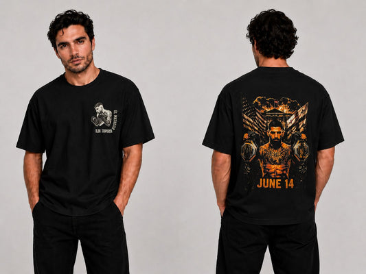 Ilia Topuria "June 14"  T-Shirt – El Matador Edition