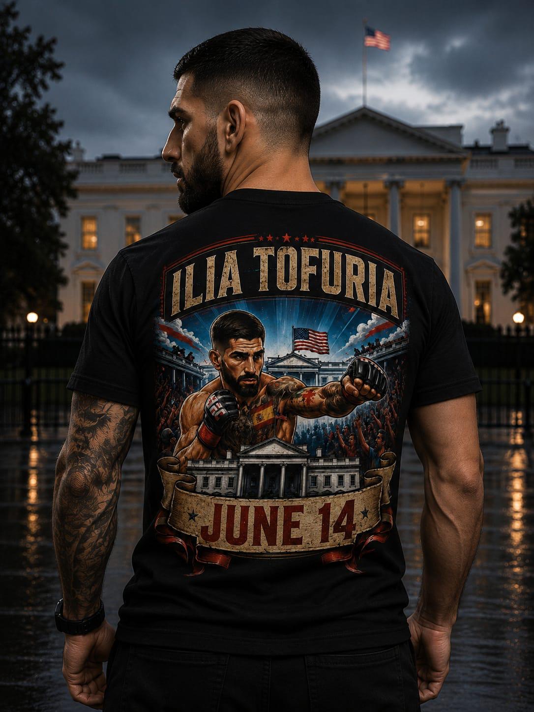 Ilia Topuria "June 14" Premium T-Shirt – Championship Edition