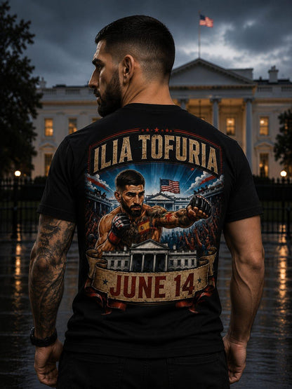 Ilia Topuria "June 14" Premium T-Shirt – Championship Edition
